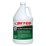 Betco FiberPRO Extraction Cleaner, Pleasant Scent, 1 gal Bottle, 4/Carton (4120400)