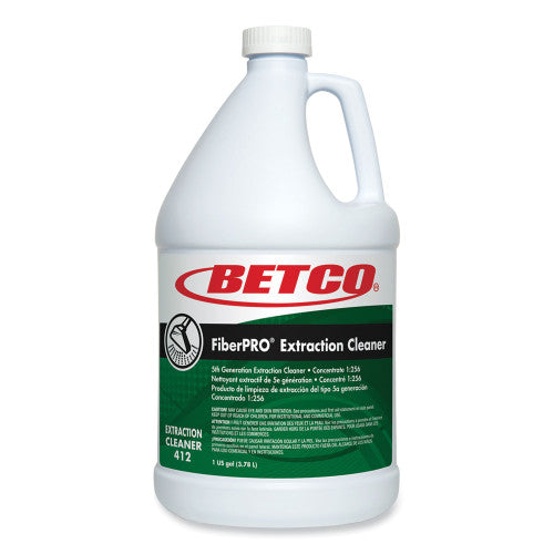 Betco FiberPRO Extraction Cleaner, Pleasant Scent, 1 gal Bottle, 4/Carton (4120400)