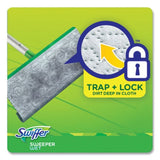 Swiffer Sweeper TRAP + LOCK Wet Mop Cloth, 8 x 10, White, Lavender Scent, 38/Pack (00743)