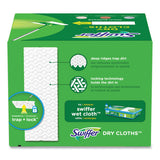 Swiffer Dry Refill Cloths. 8 x 10.4, White, 32 Box, 4 Boxes/Carton (83059)