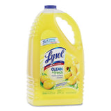 Lysol® Multi-Surface Disinfectant Cleaner, Lemon Scent, 144 oz. Bottle, 4 Bottles (77617)