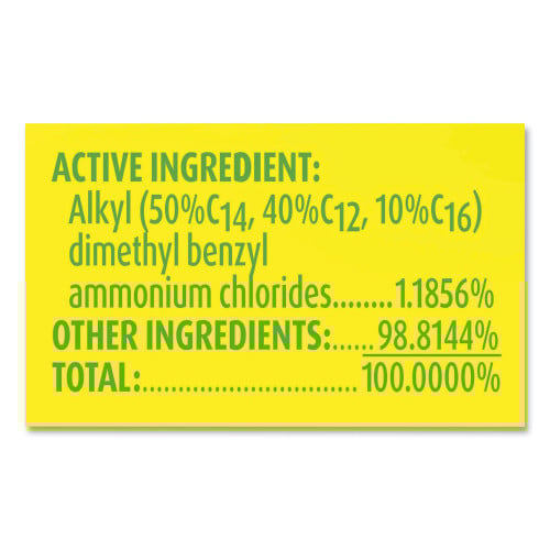 Lysol® Multi-Surface Disinfectant Cleaner, Lemon Scent, 144 oz. Bottle, 4 Bottles (77617)