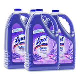 LYSOL Brand Clean and Fresh Multi-Surface Disinfectant Cleaner, Lavender and Orchid Essence, 144 oz Bottle, 4/Carton (88786)