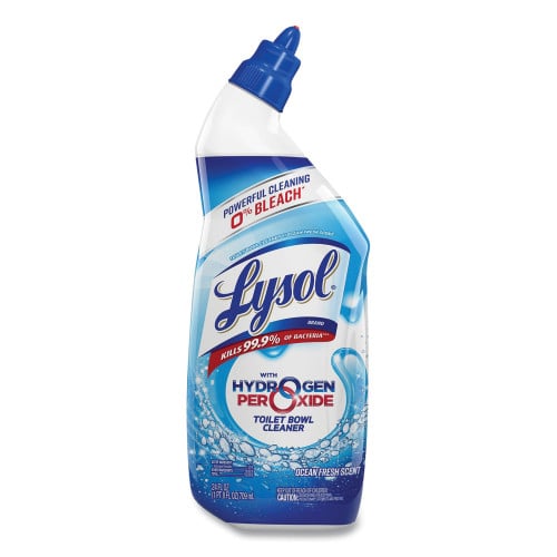 Lysol® Toilet Bowl Cleaner w/Hydrogen Peroxide, 24 oz., 9 Bottles (98011)