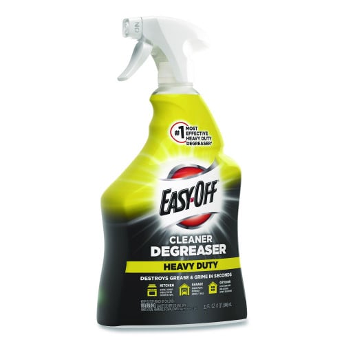 EASY-OFF Heavy Duty Cleaner Degreaser, 32 oz Spray Bottle, 6/Carton (99624)
