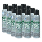 simple green Foaming Crystal Industrial Cleaner and Degreaser, 20 oz Aerosol Spray, 12/Carton (19010)