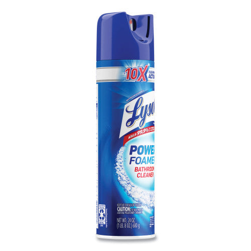 Lysol® Power Foam Bathroom Cleaner, Island Breeze, 24 oz. Spray Can (02569)