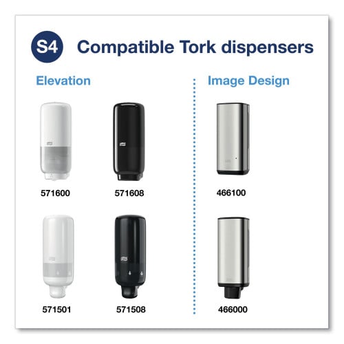 Tork Extra Mild Foam Soap Refill, Unscented, 1 L, 6/Carton (401811)