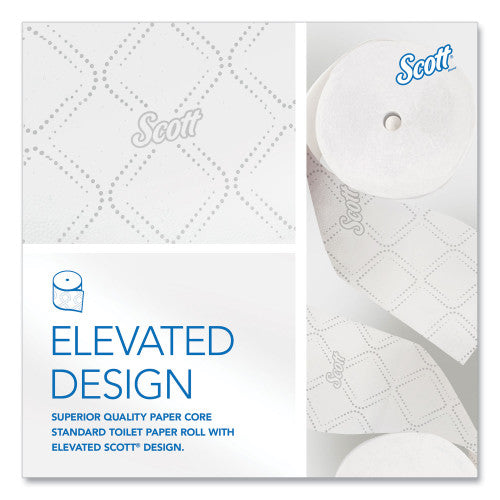 Scott® Small Core High Capacity Toilet Paper, 2-Ply, 1100 Sheets, 36 Rolls (47305)