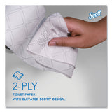 Scott® Small Core High Capacity Toilet Paper, 2-Ply, 1100 Sheets, 36 Rolls (47305)
