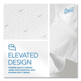 Scott Essential Coreless JRT, Septic Safe, 2-Ply, White, 3.75" x 1,150 ft, 12 Rolls/Carton (07006)