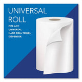 Scott Essential High Capacity Hard Roll Towels for Business, 1-Ply, 8" x 1,000 ft, 1.5" Core, Recycled, White, 6 Rolls/Carton (01005)