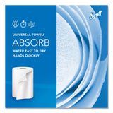 Scott Essential Hard Roll Towels for Business, Absorbency Pockets, 1-Ply, 8" x 800 ft, 1.5" Core, White, 12 Rolls/Carton (01040)