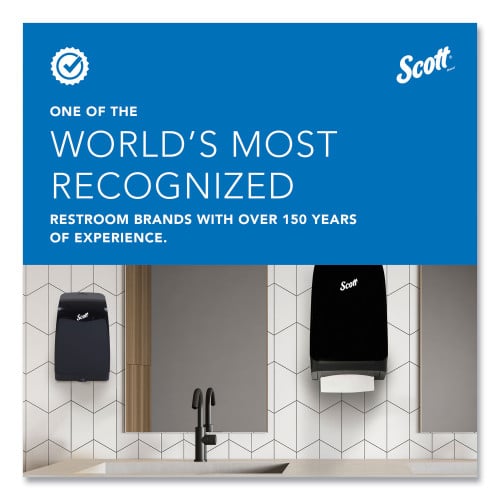 Scott Essential Multi-Fold Towels 100% Recycled, 1-Ply, 9.2 x 9.4, White, 250/Pack, 16 Packs/Carton (01807)