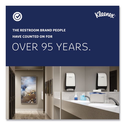 Kleenex® Multifold Paper Towels, 1-Ply, White, 1200 Towels (02046)