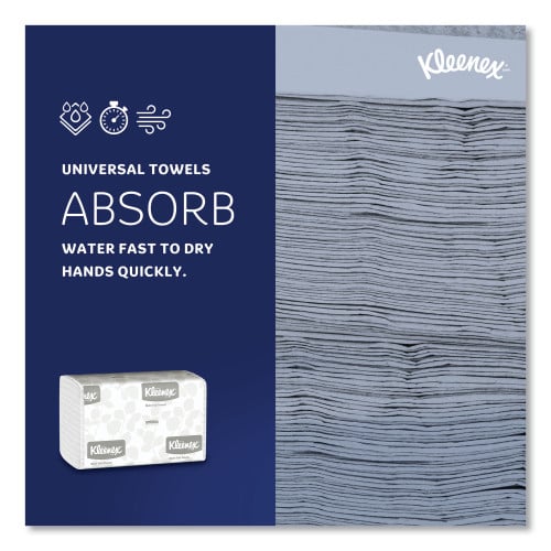Kleenex® Multifold Paper Towels, 1-Ply, White, 1200 Towels (02046)