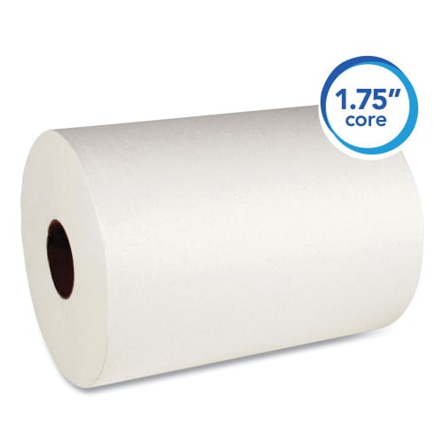 Scott Slimroll Towels, Absorbency Pockets, 8" x 580 ft, White, 6 Rolls/Carton (12388)