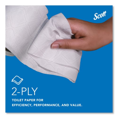Scott® Pro Standard Toilet Paper, 2-Ply, White, 473 Sheets, 80 Rolls (13217)