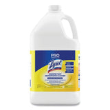 Lysol Disinfectant Deodorizing Cleaner Concentrate, Lemon Scent, 128 oz Bottle, 4/Carton (99985CT)