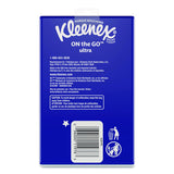 Kleenex On The Go Packs Facial Tissues, 3-Ply, White, 10 Sheets/Pouch, 3 Pouches/Pack, 36 Packs/Carton (11976)
