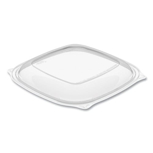Dart PresentaBowls Pro Clear Square Lids for 24-32 oz Bowls, 8.5 x 8.5 x 0.5, Clear, Plastic, 63/Bag, 4 Bags/Carton (C2464BDL)