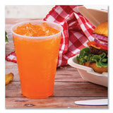 Dart High-Impact Polystyrene Squat Cold Cups, 12 oz, Translucent, 50 Cups/Sleeve, 20 Sleeves/Carton (Y12S)