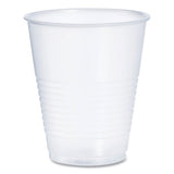 Dart High-Impact Polystyrene Squat Cold Cups, 12 oz, Translucent, 50 Cups/Sleeve, 20 Sleeves/Carton (Y12S)
