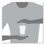 Dart High-Impact Polystyrene Squat Cold Cups, 12 oz, Translucent, 50 Cups/Sleeve, 20 Sleeves/Carton (Y12S)