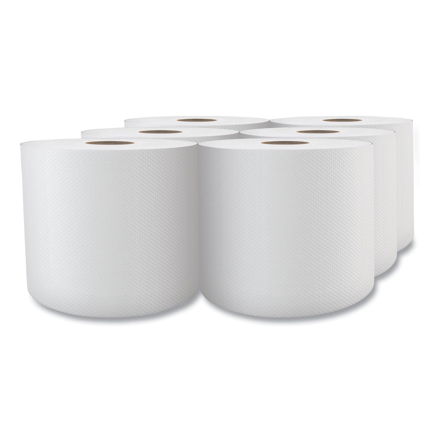 Cascades Select Center-Pull Paper Towels, 2-Ply, 7.31 x 11, White, 600/Roll, 6 Roll/Carton (H150)