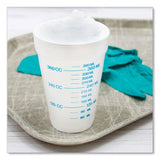 Dart Graduated Foam Medical Cups, 16 oz, White, 25/Pack, 40 Packs/Carton (16J16GRAD)