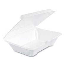 Dart Foam Hinged Lid Containers, 1-Compartment, 6.4 x 9.3 x 2.9, White, 100/Pack, 2 Packs/Carton (205HT1)