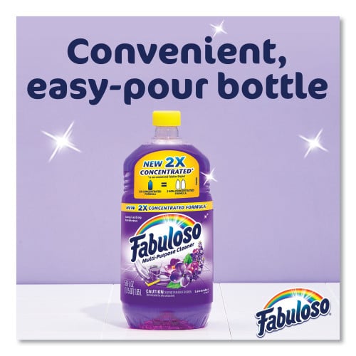 Fabuloso® Multi-use Cleaner, Lavender Scent, 56 oz Bottle (53041)
