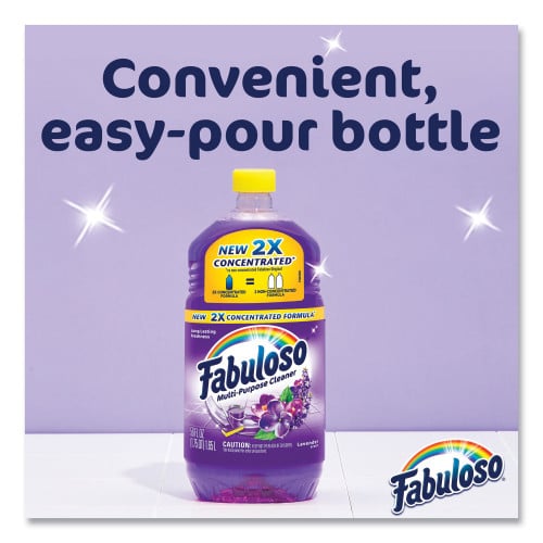 Fabuloso® Multi-use Cleaner, Lavender Scent, 56 oz., 6 Bottles (53041CT)