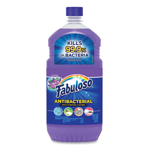 Fabuloso® Antibacterial Cleaner, Lavender Scent, 48 oz., 6 Bottles (98573)