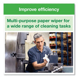 Tork® Basic Paper Wipers, 1-Ply, White, 6000 Wipers (192126)