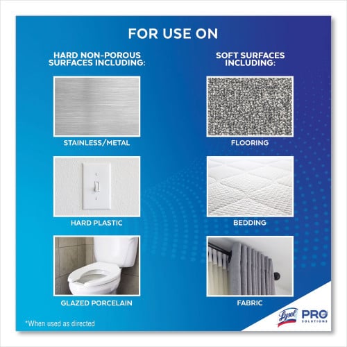 Lysol® Pro Disinfectant Spray, Lavender, 19 oz., 12 Cans (89097CT)