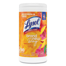 Lysol® Disinfecting Wipes, Mango & Hibiscus, 80 Wipes (97181EA)