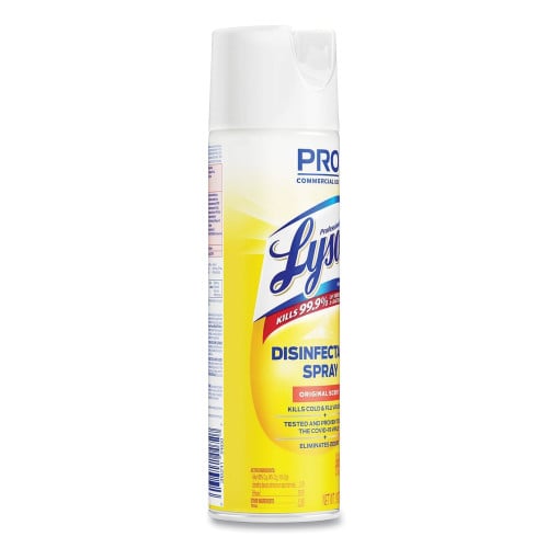 Lysol® Pro Disinfectant Spray, Original Scent, 12 Cans (04650CT)