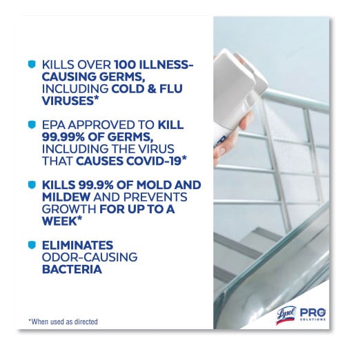 Lysol® Pro Disinfectant Spray, Original Scent, 12 Cans (04650CT)