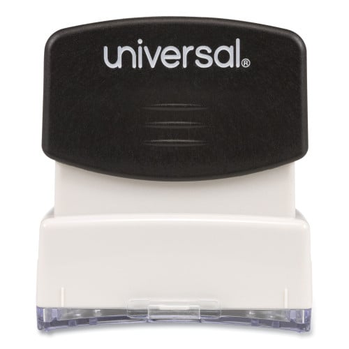 Universal Message Stamp, PAID, Pre-Inked One-Color, Red (UNV10062)