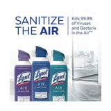 LYSOL Air Sanitizer Spray, White Linen, 10 oz Aerosol Spray, 6/Carton (99351CT)