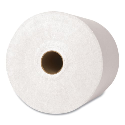 Scott Essential High Capacity Hard Roll Towels for Business, Absorbency Pockets, 1-Ply, 8" x 950 ft, 1.75" Core, White, 6 Rolls/CT (02000)
