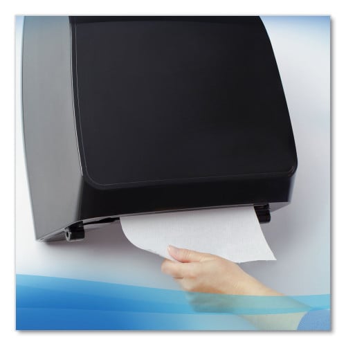 Scott Essential High Capacity Hard Roll Towels for Business, Absorbency Pockets, 1-Ply, 8" x 950 ft, 1.75" Core, White, 6 Rolls/CT (02000)