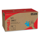 WypAll L10 Towels, POP-UP Box, 1-Ply, 9 x 10.5, White, 125/Box, 18 Boxes/Carton (05320)