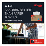 WypAll L10 Towels, POP-UP Box, 1-Ply, 9 x 10.5, White, 125/Box, 18 Boxes/Carton (05320)