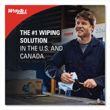 WypAll L40 Towels, 1/4 Fold, 12.5 x 12, White, 56/Box, 18 Packs/Carton (05701)