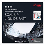 WypAll L40 Towels, 1/4 Fold, 12.5 x 12, White, 56/Box, 18 Packs/Carton (05701)