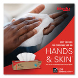 WypAll L30 Towels, POP-UP Box, 16.4 x 9.8, White, 100/Box, 8 Boxes/Carton (05800)