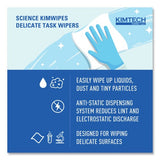 Kimtech Kimwipes Delicate Task Wipers, 1-Ply, 11.8 x 11.8, Unscented, White, 198/Box, 15 Boxes/Carton (34133)