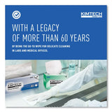 Kimtech Kimwipes Delicate Task Wipers, 2-Ply, 14.7 x 16.6, Unscented, White, 92/Box, 15 Boxes/Carton (34721)
